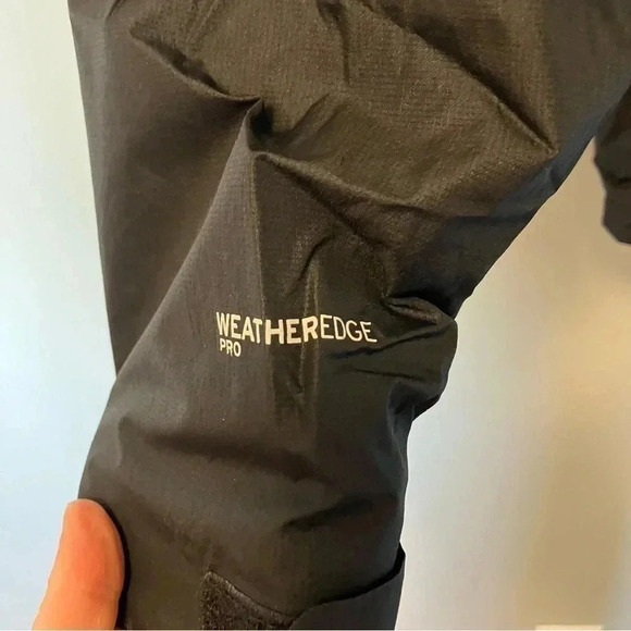 Eddie Bauer Weatheredge pro first ascent black hooded jacket - Picture 2 of 10